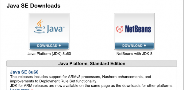 JDK Download 1