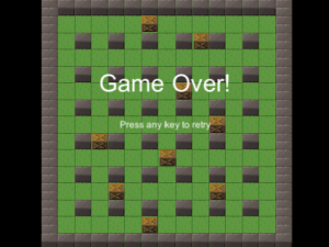 battle with game over