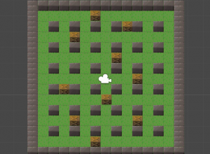 imported map with blocks