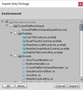 import environment package