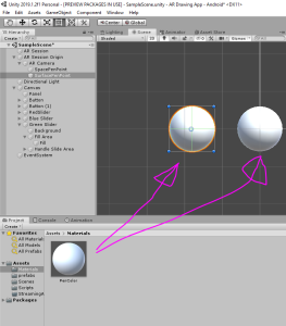 PenColor objects in Unity Scene view