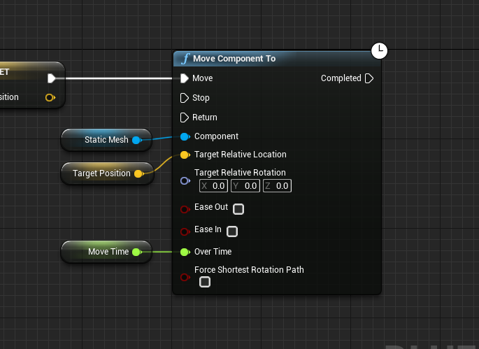 Move Component To node for Unreal Engine project