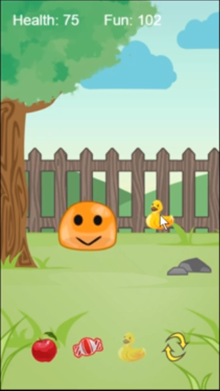 Virtual Pet Game made with HTML5