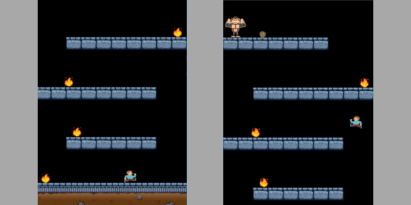 Mario style platformer made with Phaser