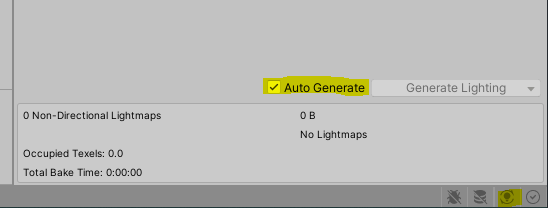 Auto generate lighting