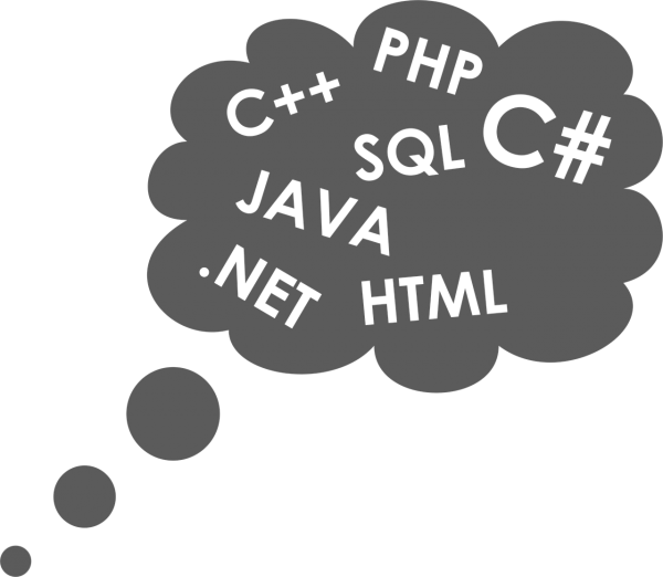 Cloud with numerous languages named