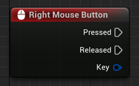 Right Mouse Button event node