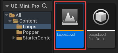 Adding a new Basic level to the Loops folder