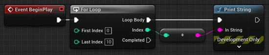 LoopsGameMode Blueprint so far in Unreal Engine