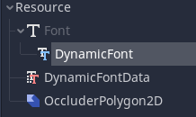 Creating a DynamicFont in Godot