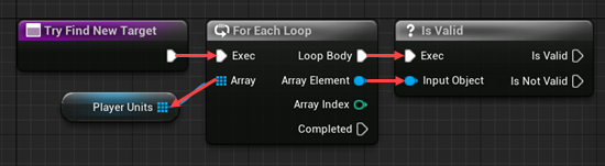 Updating the PlayerUnits variable in Unreal Engine