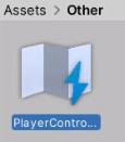 Rename it to "PlayerControls"