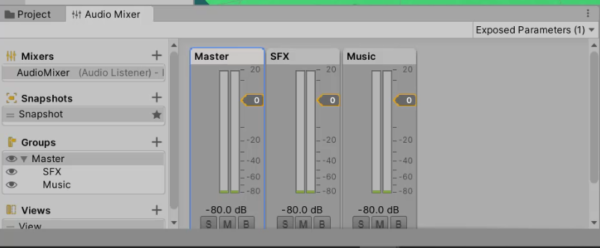 How to Work with Audio Mixers and Volume Settings in Unity Projects