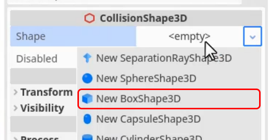 New BoxShape3D