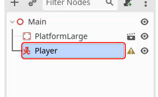 Player node