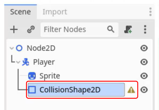collision shape