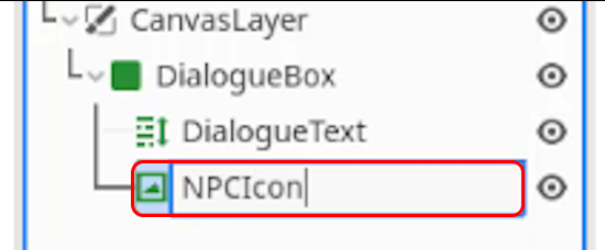 rename node to NPCIcon