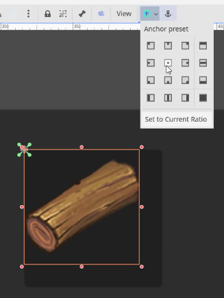 How to Build an Inventory System in Godot 4 54 Icon in Godot being resized and centered