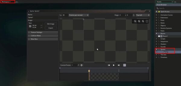 GameMaker's Workspace