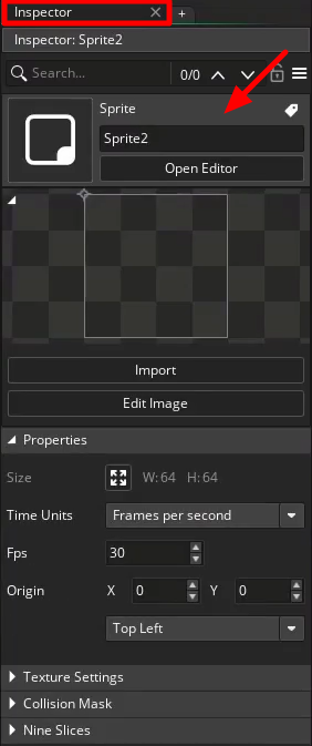 Inspector Window in GameMaker