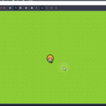 How to Set Up a Godot Farming Game With TileMaps and Crops 13 Player character standing on the grass farmland TileMap in a Godot farming game