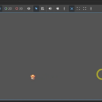 How to Set Up Godot Cozy Player Movement and Animations 13 Player character in the Godot game preview while testing directional walking animations